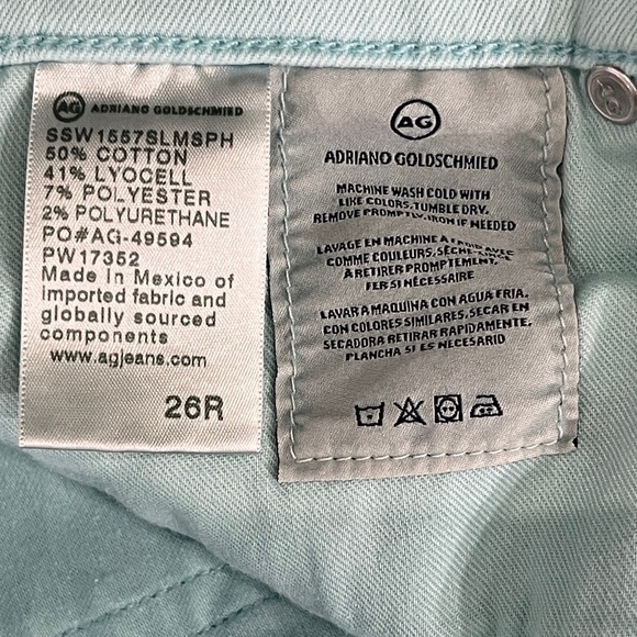 AG The Prima Crop Size 26R - Picture 7 of 9